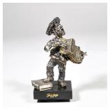 FRANK MEISLER (ISRAELI, 1925-2018), MIXED METAL SCULPTURE | Orchestra Accordionist Jewish Klezmer ar