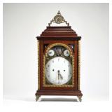 JOSEPH BRUMER SHELF CLOCK | Joseph Brumer, Vienna, 19th century, the enamel face with Arabic numeral