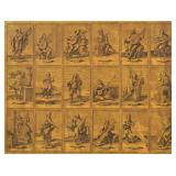 PRINT OF ITALIAN STRING INSTRUMENTS | William Edward Carmichael, with Gallery of Graphic Arts label 