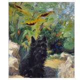 ALFRED RICHARD MITCHELL (1888-1972) "FALA" F.D.R.