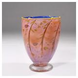21ST CENTURY ART GLASS VASE | Signed and dated 