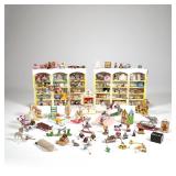 DOLLHOUSE MINIATURE PLAYROOM | Dollhouse miniature playroom furniture and extensive collection of mi