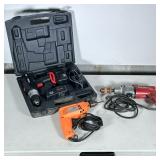 (3pc) ELECTRIC DRILLS | Including: corded Hilti Hammer drill, corded Chicago electric drill, and Cra