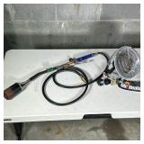 PROPANE TORCH & HEATER | Greenwood propane torch with push button igniter, and Mr. Heater propane he