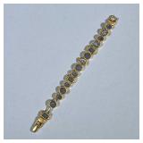 ANTIQUE COIN STYLE BRACELET | Designed as a gold-tone bracelet with miniature antique/ancient-style 