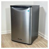 DANBY MINI FRIDGE | Danby mini fridge with small drawer, glass shelves and can holders, Model: DAR04