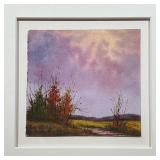 BILL ELY WATERCOLOR | Untitled. Watercolor on paper. 6 x 6.25 in. sight. Signed lower right - w. 11.