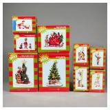 (9pc) DEPARTMENT 56 GRINCH CHRISTMAS DECOR | Decorative Grinch-themed Dr. Seuss Christmas figures, i