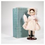 MADAME ALEXANDER "REBECCA" DOLL | "Rebecca" doll by Madame Alexander with brown eyes and brunette ha