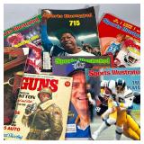 (9pc) VINTAGE SPORTS ILLUSTRATED & OTHER MAGAZINES | Including Sports Illustrated issues from: April