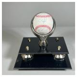 [METS SIGNED BASEBALL] Ken MacKenzie, TIM TEUFEL, ET AL. | With eight signatures, including Ken MacK