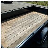 BELMONT 6 x 12 UTILITY / LANDSCAPING TRAILER | 6x12 UT612SS single axle utility trailer with metal g