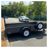 BELMONT 6 x 12 UTILITY / LANDSCAPING TRAILER | 6x12 UT612SS single axle utility trailer with metal g