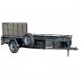BELMONT 6 x 12 UTILITY / LANDSCAPING TRAILER | 6x12 UT612SS single axle utility trailer with metal g
