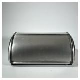 OGGI STAINLESS STEEL BREAD BOX | h. 7 x w. 17 x d. 10 in