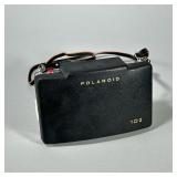 POLAROID 102 AUTOMATIC CAMERA | Polaroid Automatic 102 Land Camera in case with leather straps & own