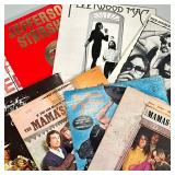 (8pc) CLASSIC ROCK VINYL RECORDS | Vinyl Record Albums including: Wings At The Speed of Sound (SW-11