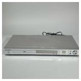SAMSUNG DVD PLAYER | Samsung Progressive Scan DVD player, model DVD-P341. - h. 2 x w. 17 x d. 8 in