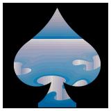 ROY AHLGREN (AMERICAN, 1927–2011) SIGNED LIMITED EDITION LITHOGRAPH, 1980 | Color lithograph on deck