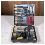Craftsman Speed-Lok Drill Set | Boxed drill bit set including boring bits, screwdriver heads, and ot