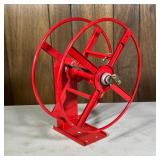 AIR HOSE REEL | 15” x 10 “ red metal reel. - d. 19 in (overall)