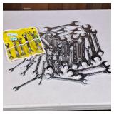 S-k USA Open End Box Wrenches | S-K tools, largest 30mm ranging down to 1/4 in.