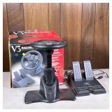N64 Racing Wheel | V3 Racing Wheel: analog steering wheel for use with the Nintendo 64 game system, 