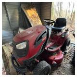 Craftsman Ride On Lawn Mower | With tiller attachment and trailer.