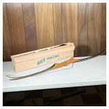 Stemmler Archery Bow | Signed Amo 60”, accompanied by two boxes of Mac’s Arrows each containing 6 ar