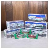 (8pc) Hess Trucks | Including 2002, 2004, and 2006 miniature trucks.