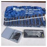 (3pc) Wrench & Hex Key Sets | Including a Pittsburgh angle wrench set, a 15 piece short arm hex key 