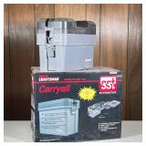 (2pc) Craftsman Tool Boxes | Sears Craftsman Carryall SST: Sit / Stand / Tote.