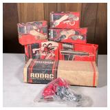 (6pc) [NIB] Rodac Pneumatic Tools | Some new, some with original box, including a straight line sand