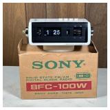 Sony 8fc-100w Car Radio | Digimatic clock radio, solid state AM/FM.