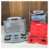 (3pc) Misc. Tools | Including a pulley remover and installer set, a craftsman 16 piece multi cutting