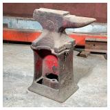 Anvil On Stand | Anvil h. 11 in. - h. 28 x w. 11 x l. 21 in (overall)