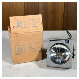 Refer Arrowhead Lamp | Retro powder coated Arrowhead Enterprises lamp, in original box.