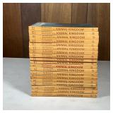 (19pc) Animal Kingdom Book Set | The Illustrated Encyclopedia of the Animal Kingdom. - h. 10.75 x w.