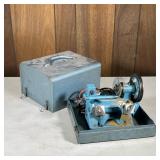 Travel Key Cutter | Coronet Keymaster Yale travel key cutter in portable box, Machine No. M10096. - 