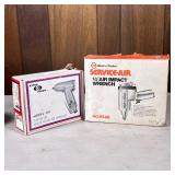(2pc) [nib] Pneumatic Air Tools | Including a Black & Decker 0.4” air impact wrench and an Astro Pow