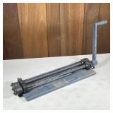 Central Machinery Bead Roller Kit | Item #34104, 18 gauge sheet metal capacity. - l. 30 in