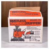 Dustless Sander Buffer | Vacuum powered, made in Sweden model 25.