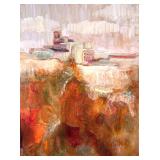 ORIGINAL OIL PAINTING SIGNED "ANITA D." | Untitled. Oil on canvas. Signed lower right - h. 43.5 x w.