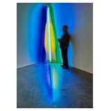 FRANK RITTER (American, 1946-2023) PHOTOGRAPH | Colorful light exhibit. 9.5 x 7 in., sight - h. 21 x