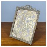 French Brass Frame | Insert 9 x 7 in. - h. 11.25 x w. 8 in (overall)
