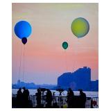 FRANK RITTER (American, 1946-2023) PHOTOGRAPH | Colorful balloons. h. 10 x 8 in., sight - h. 21 x w.