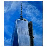 FRANK RITTER (American, 1946-2023) PHOTOGRAPH| Top of freedom tower. 19.5 x 15 in., sight. - h. 32 x