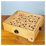 Labyrinth Maze | Wooden labyrinth marble maze. - h. 4 x w. 13 x d. 11.25 in