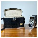 Bell & Howell Zoomatic Camera | In fitted case. - l. 10.25 in (case)