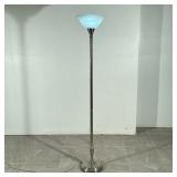 Brushed Nickel Floor Lamp | h. 72 x dia. 15 in